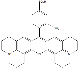 磺酰罗丹明101结构式