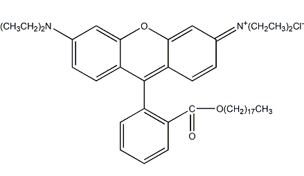 十八烷基罗丹明B氯化物结构式