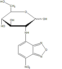 2-NBDG结构式
