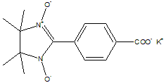 Carboxy-PTIO钾盐结构式