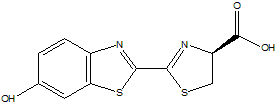 D-荧光素结构式