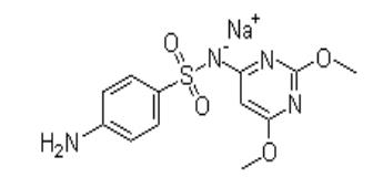 磺胺间二甲氧嘧啶钠