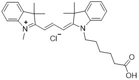 Cy3羧酸结构式