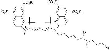 磺化Cy3.5-叠氮