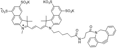 磺化Cy3.5-DBCO