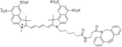 磺化Cy5.5-DBCO