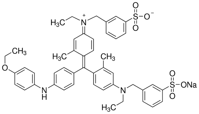 考马斯亮蓝G250结构式