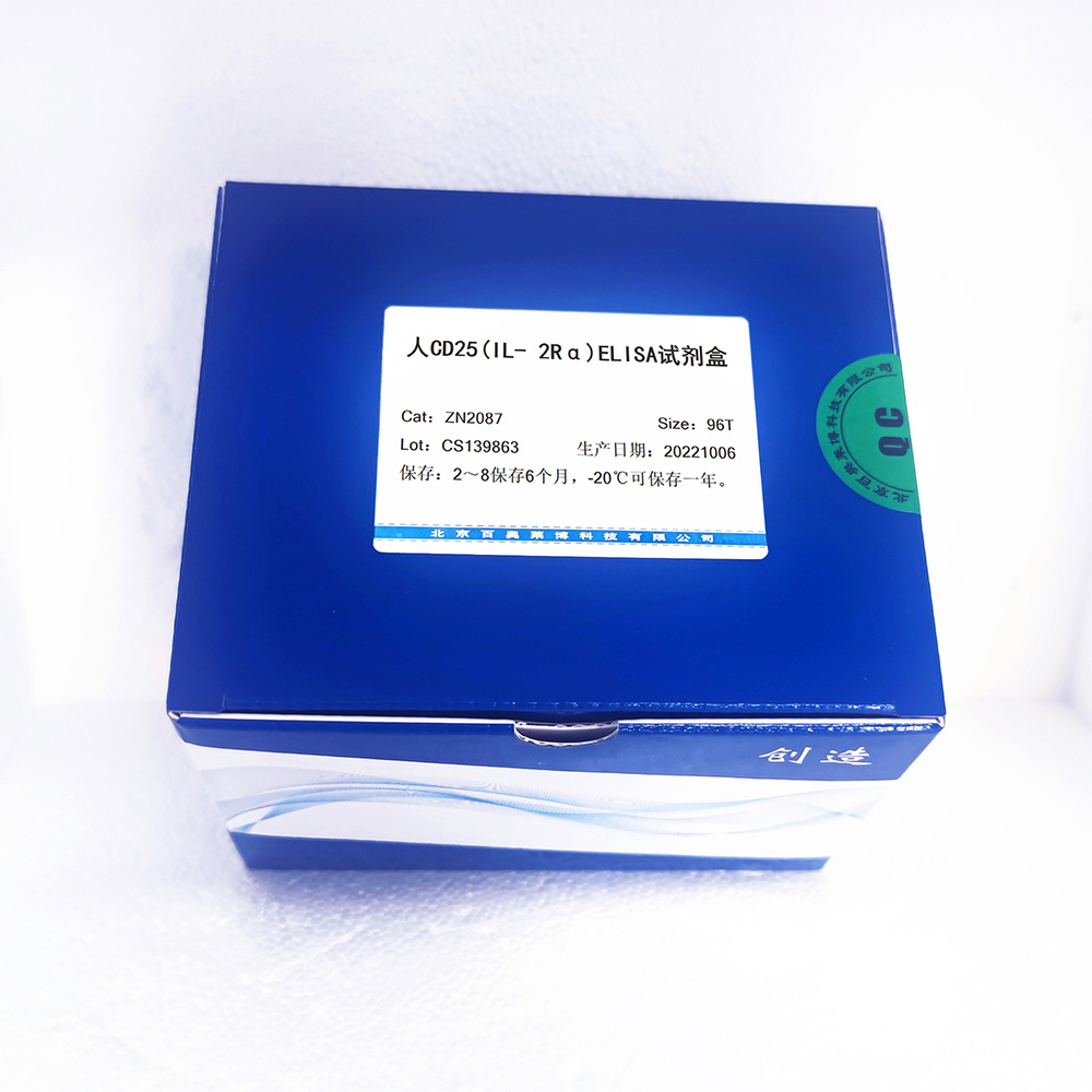 人CD25(IL- 2Rα)ELISA试剂盒图片